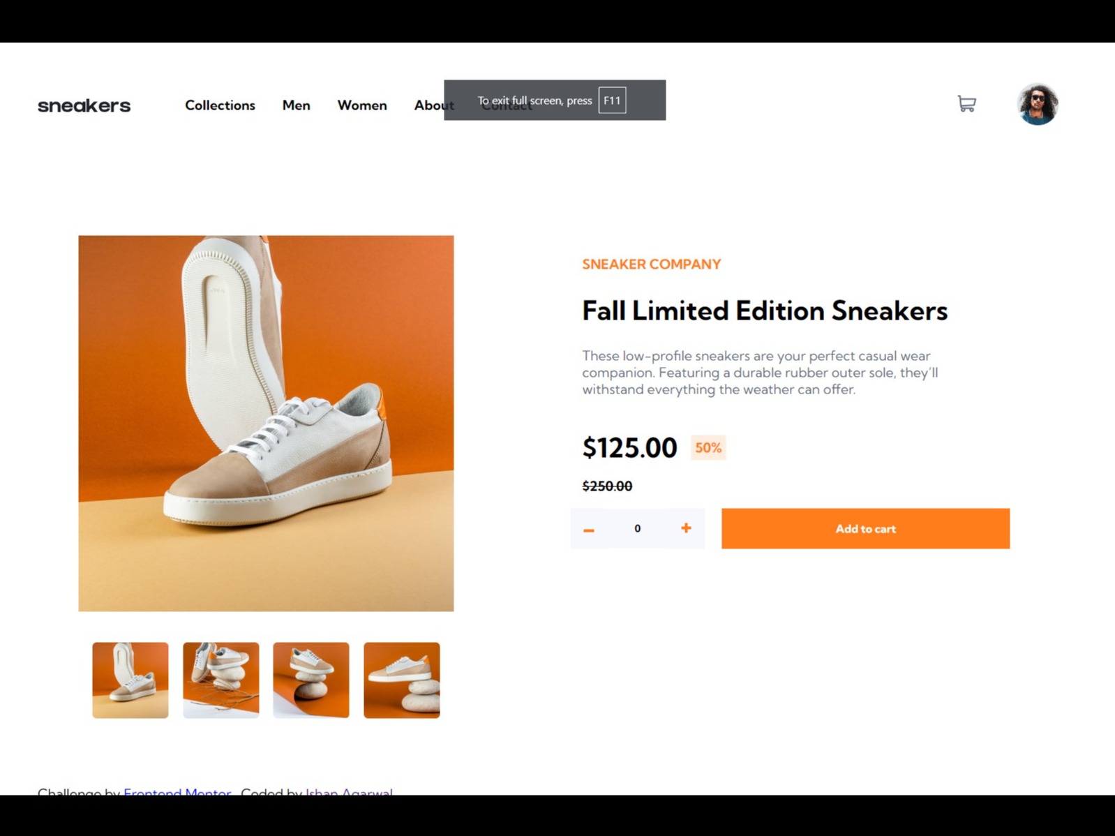 Ecommerce Page